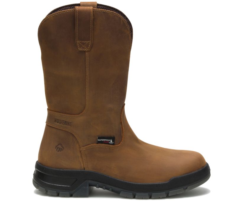 Bottes Wolverine Ramparts Wellington Homme - Marron (REM741298)